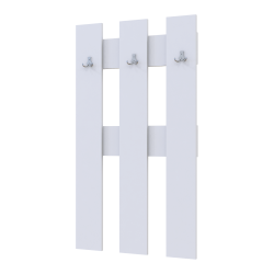 Hanger for clothes H1 65x3,2x115 White (41510008)